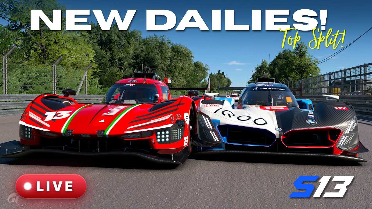 🔴 LIVE | Gran Turismo 7 | NEW Daily Race C! Top Split Hypercars at Le Mans 🏎️