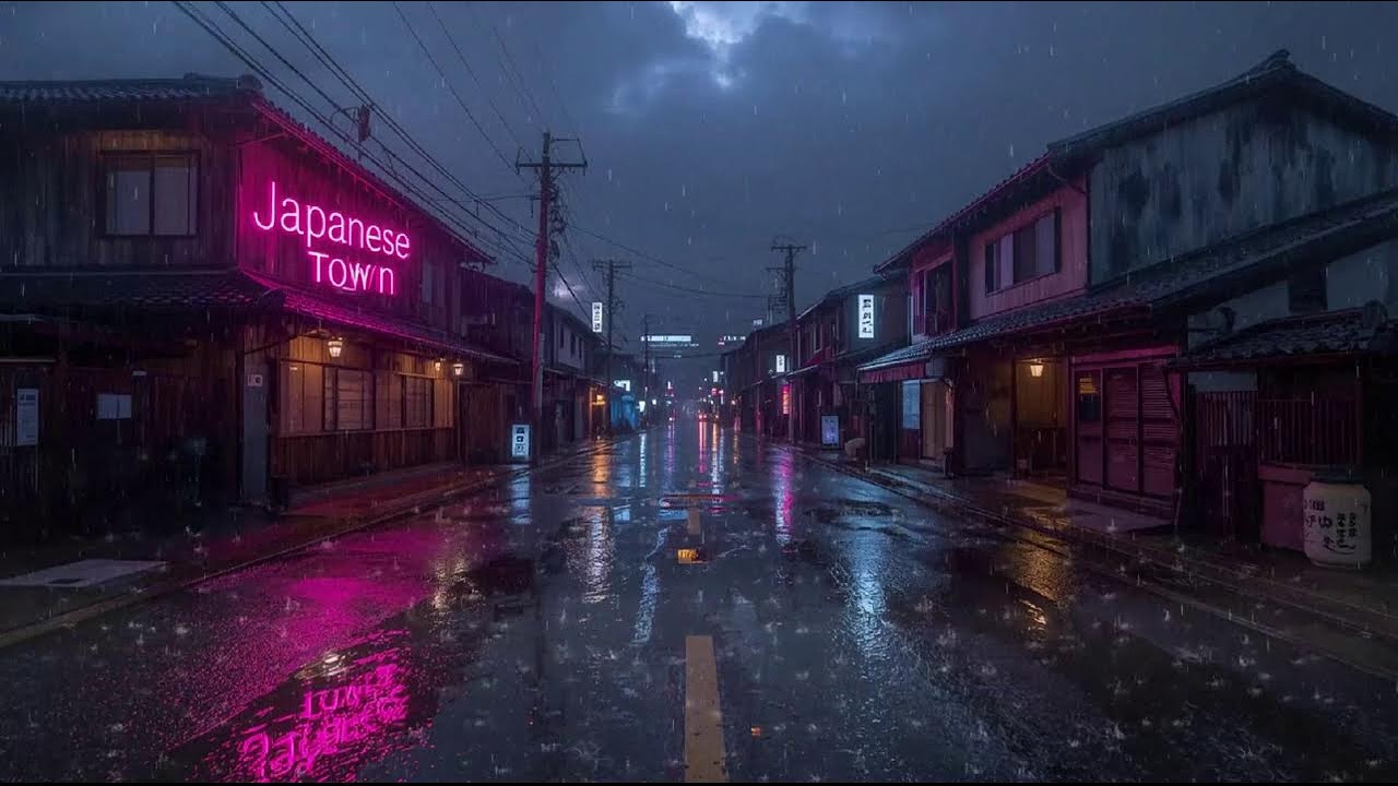 Rainy Night Lofi Mix 🌙 Calm Chillhop Beats to Relax, Study & Sleep #56