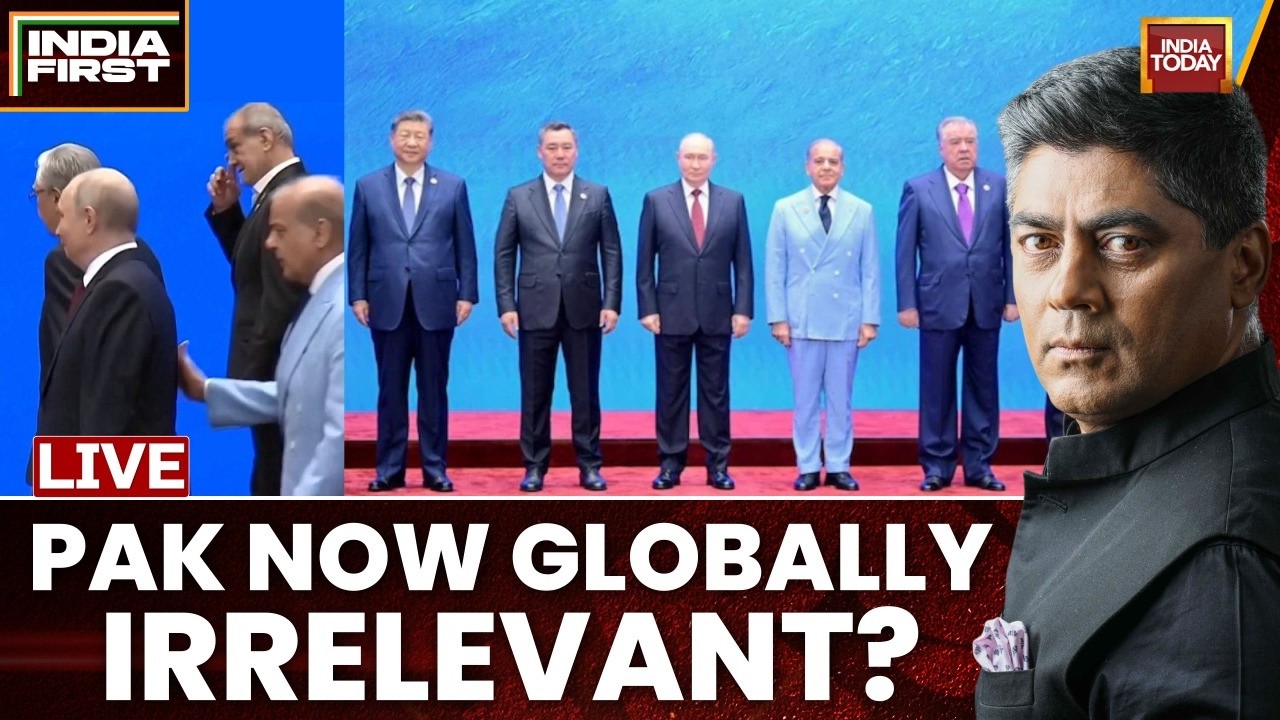 LIVE: Pak PM Shehbaz Sharif Embarassed At SCO 2026 | Pakistan Now Globally Irrelevant? | India First