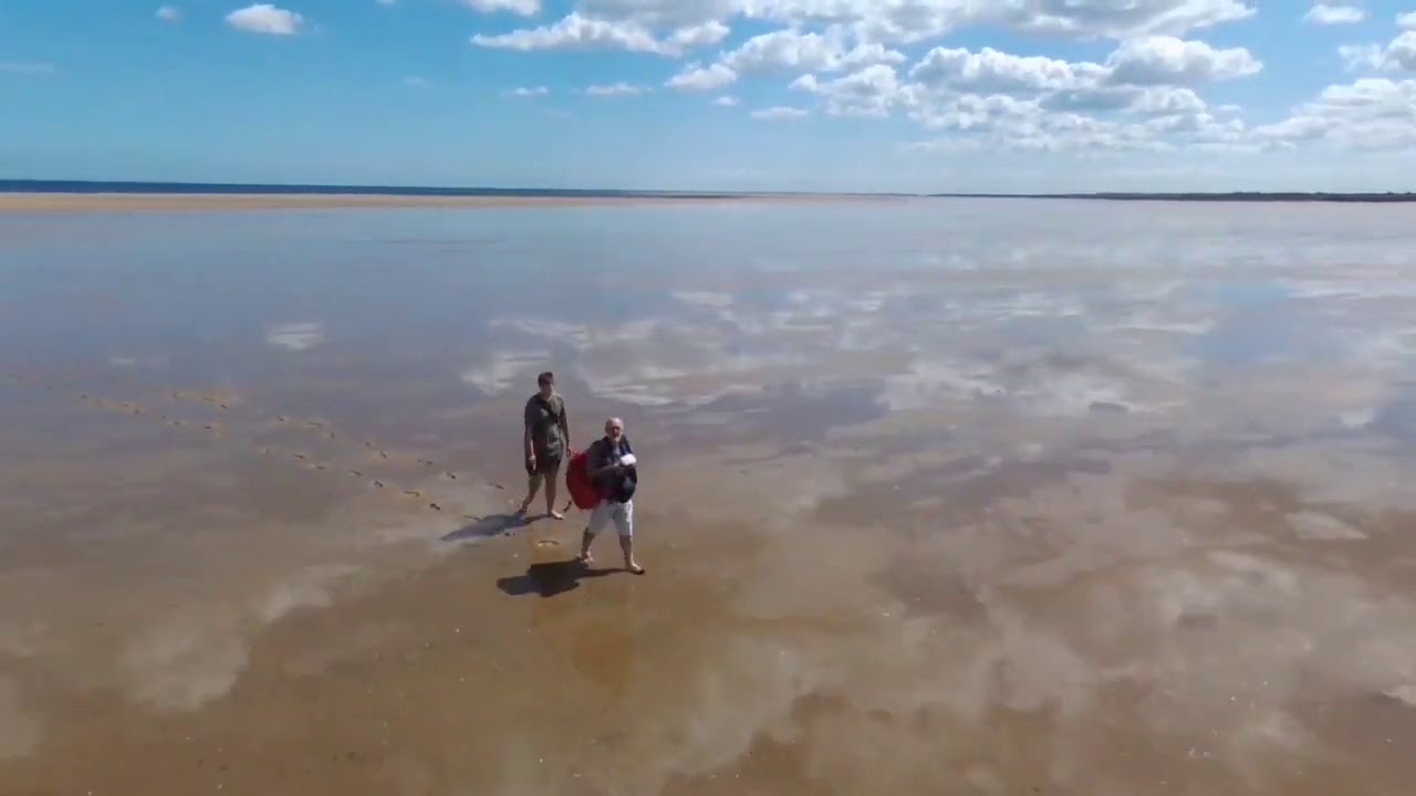 Saltfleet Haven by Drone