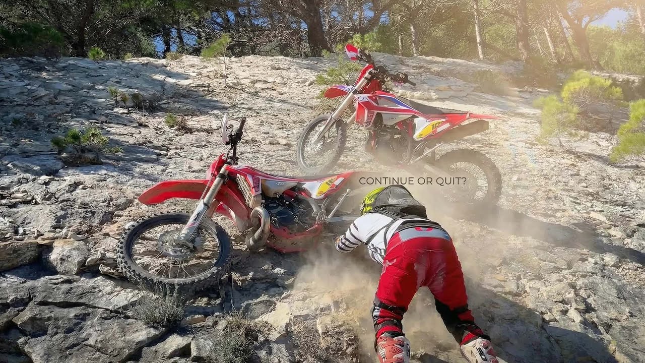 Самое сложное решение в эндуро-гонках