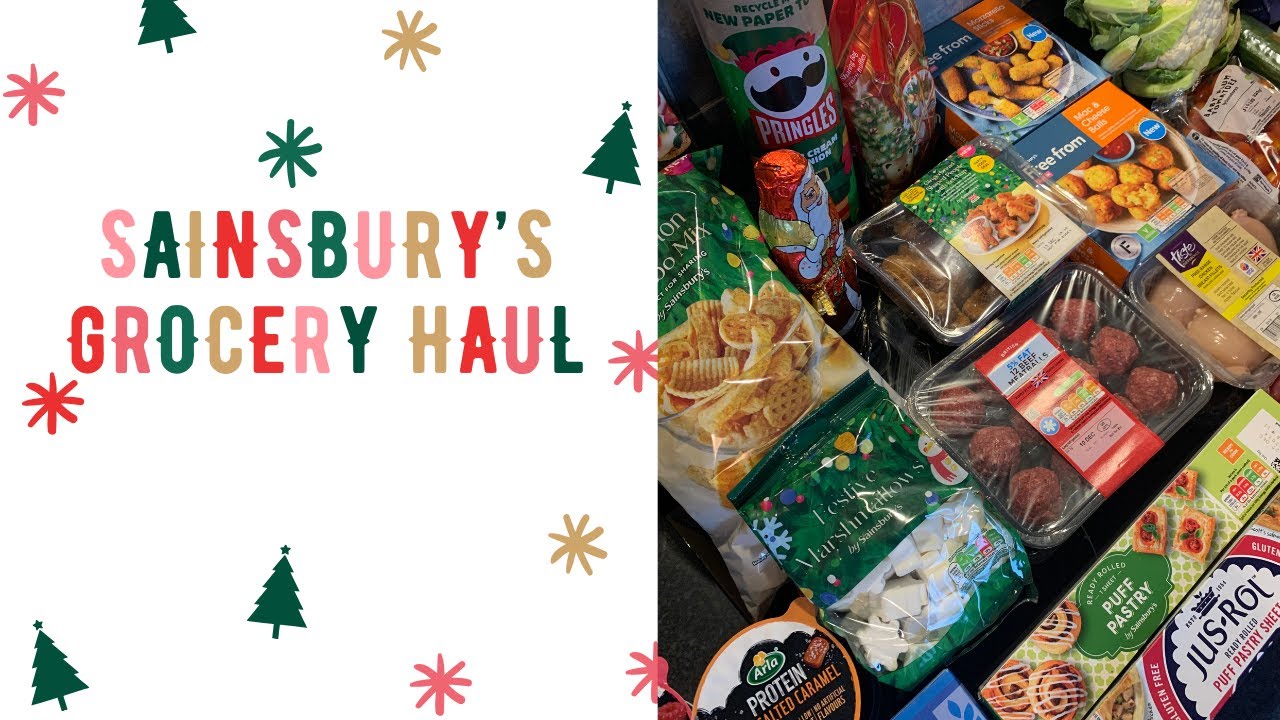 Sainsbury’s Grocery Haul | Weekly Food Shop | 6th December 2024