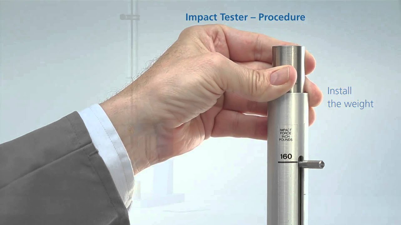 Impact tester: How to measure impact resistance
