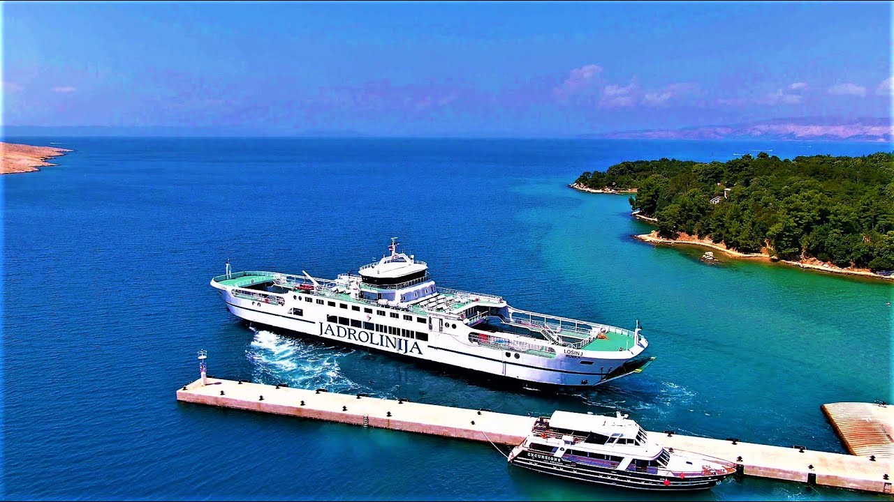 Chorwacja, Lopar ,Prom Lopar Varbiska ,Port