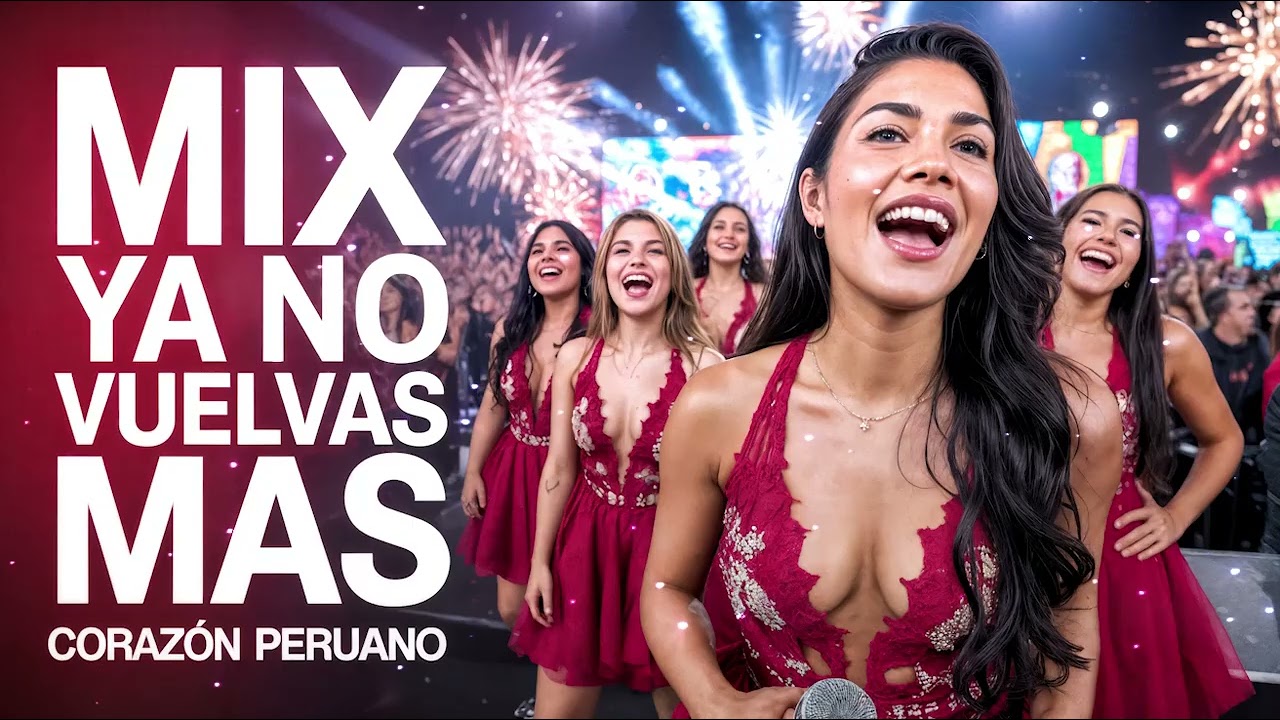 Mix Cumbia Bailable Ya No Vuelvas Mas - Corazón Peruno