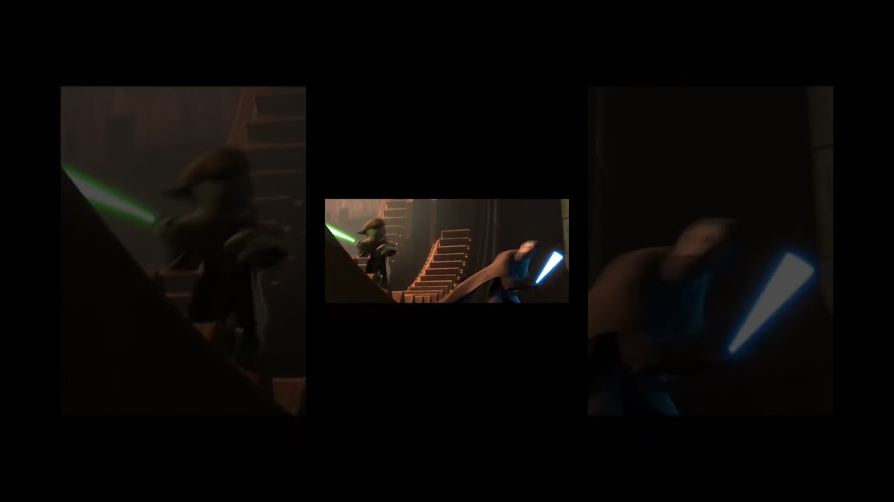 Master Yaddle vs Master Dooku // Star wars: [Tales of the Jedi] Ep. 4.     