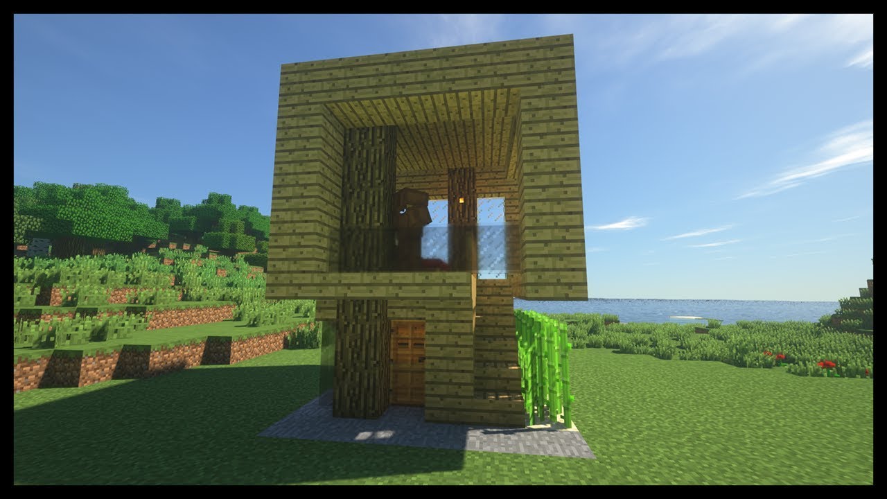 MINECRAFT - COME FARE UNA CASA INIZIALE 6X6