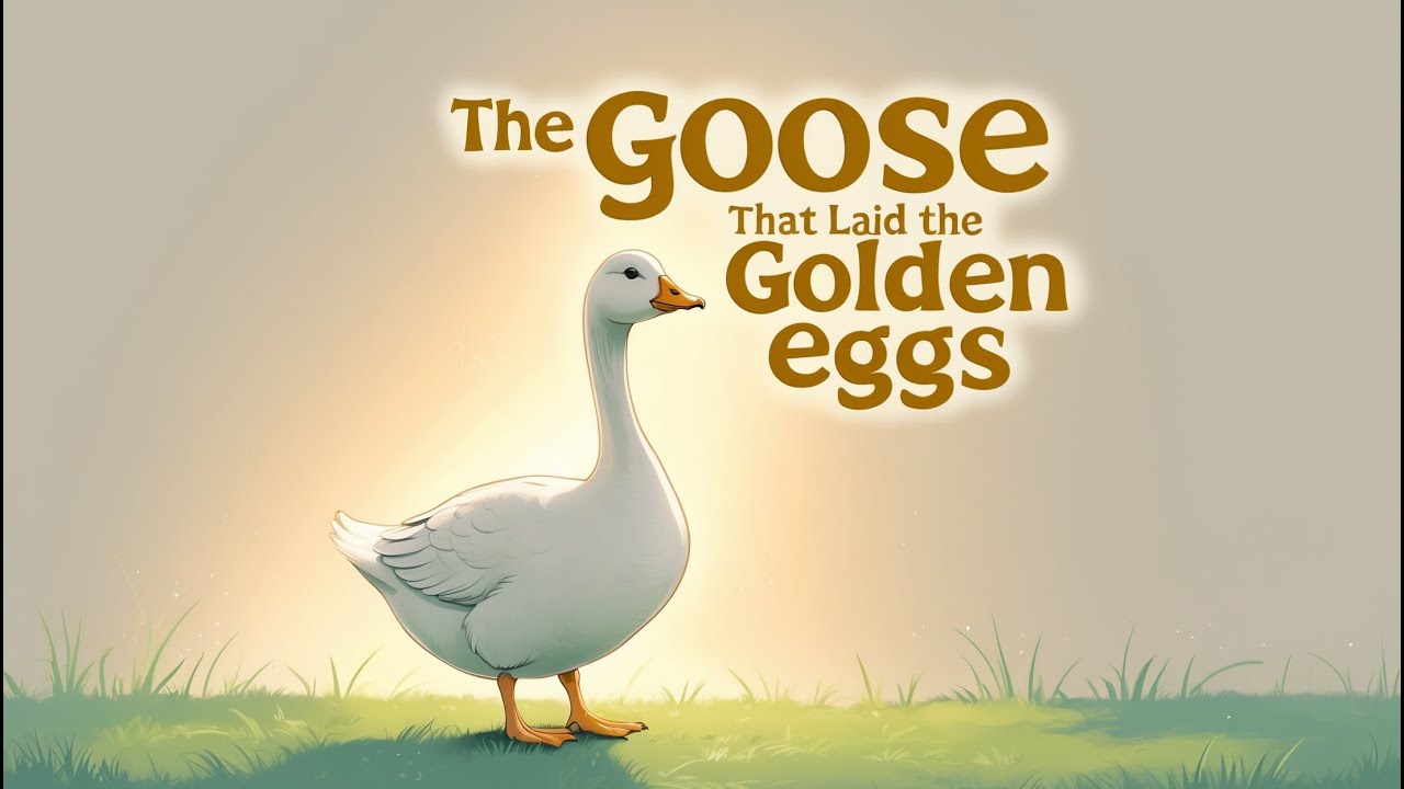The Goose That Laid the Golden Eggs | Classic Fable | Moral Stories for Kids