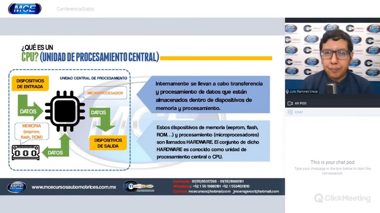 Tips para leer Memorias y Microcontroladores | Ing. Juan Meza /MCE