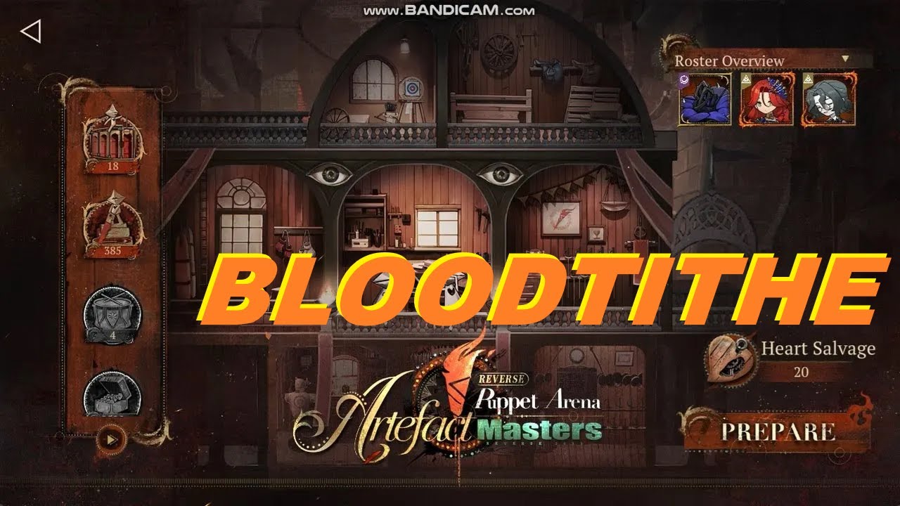 Reverse: 1999 | Puppet Arena - Artefact Masters [Using Bloodtithe team]