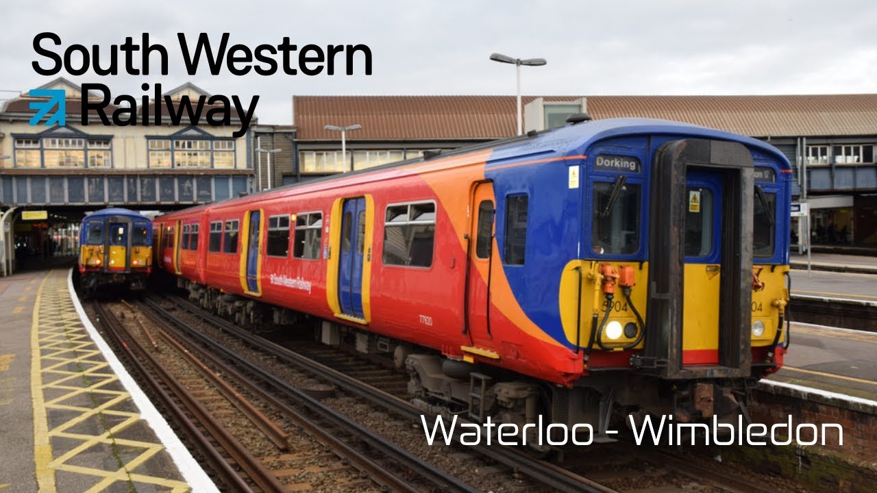 South Western Railway | Class 455 - London Waterloo to Wimbledon