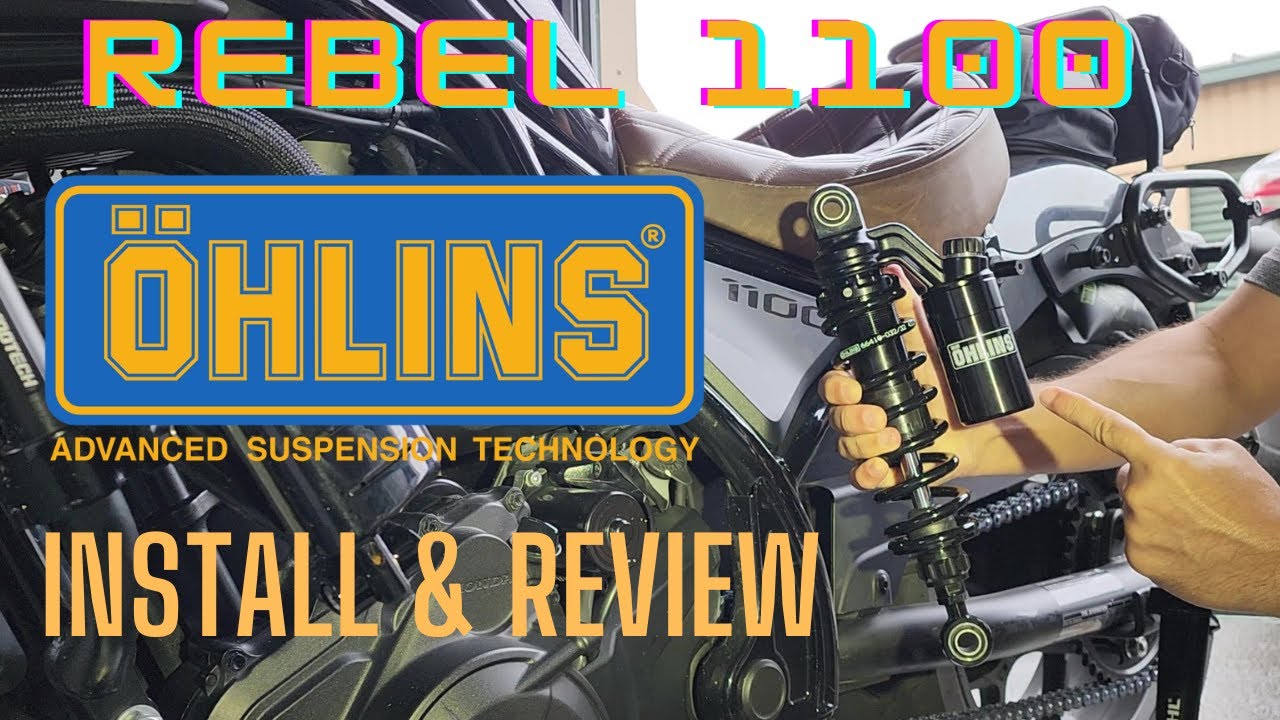 Rebel 1100 Ohlins Suspension Install & Review