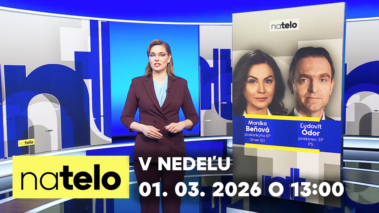 Na telo | Monika Beňov&aacute; (Smer) vs Ľudov&iacute;t &Oacute;dor (PS) | nedeľa 01. 03. 2026 o 13:00 na TV Mark&iacute;za