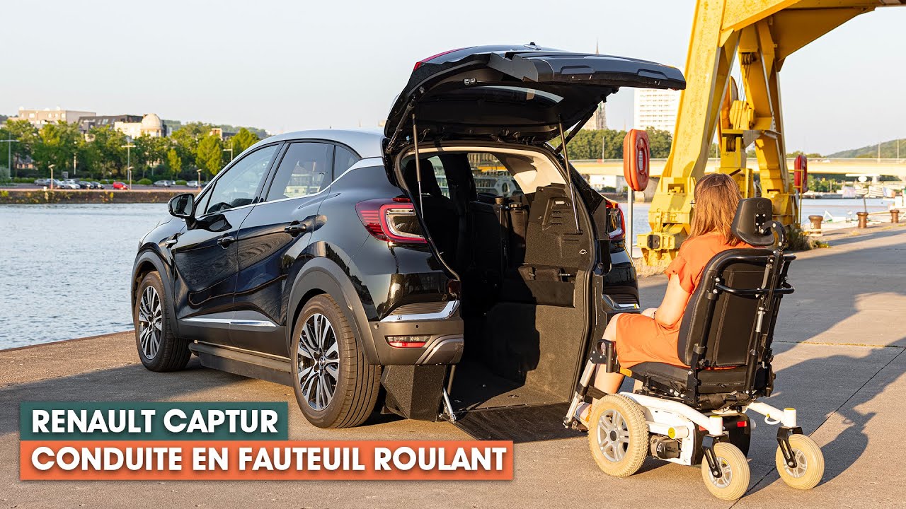 RENAULT CAPTUR - CONDUITE EN FAUTEUIL ROULANT