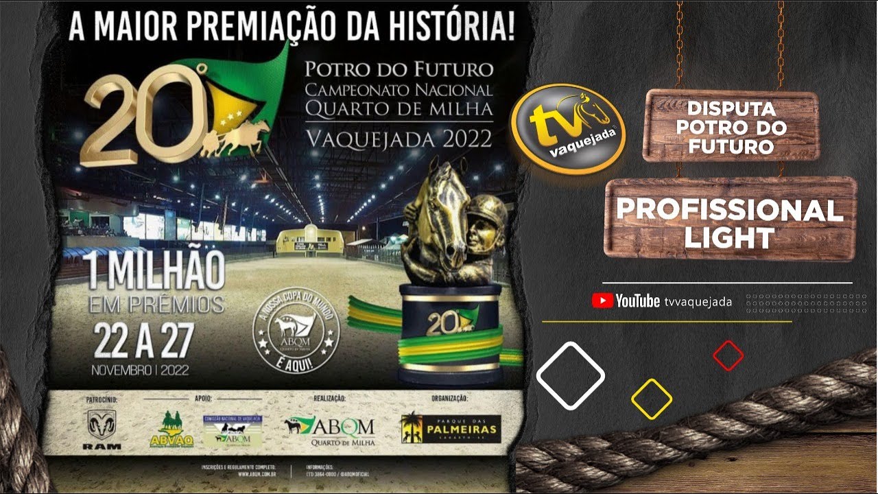 🔴 DISPUTA POTRO DO FUTURO PROFISSIONAL LIGHT | PARQUE DAS PALMEIRAS | LAGARTO-SE