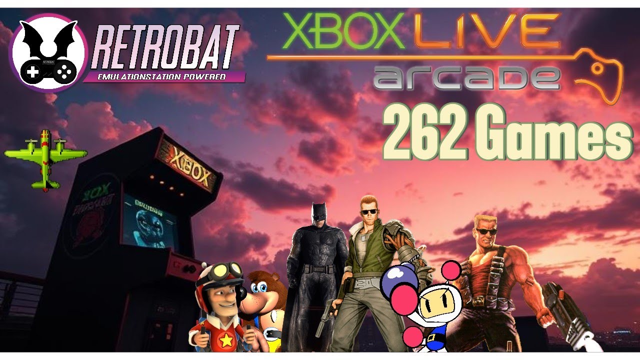 Xbox Live Arcade - Full Games List And Artwork Showcase - Retrobat - Xbox360 - Xenia - Emulation