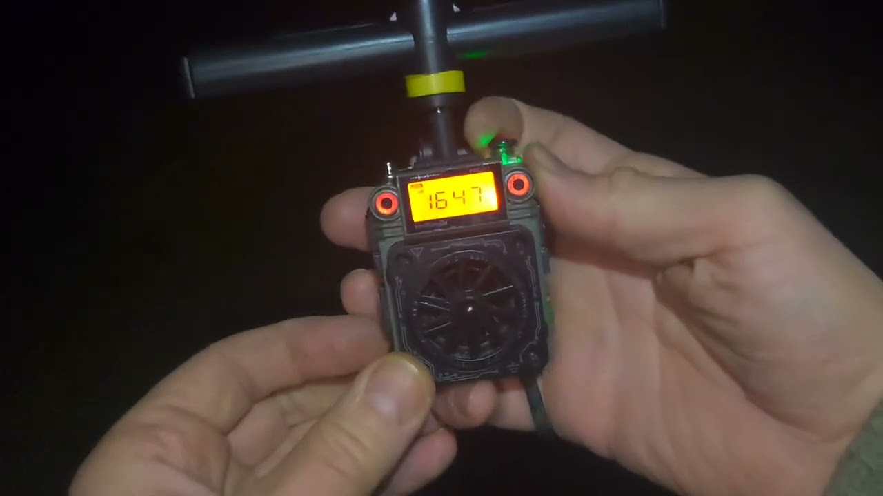 HRD-777, тест приёма СВ на улице