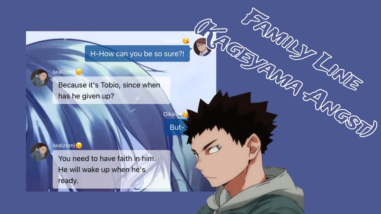 Haikyuu texts: Family Line (Kageyama Angst)