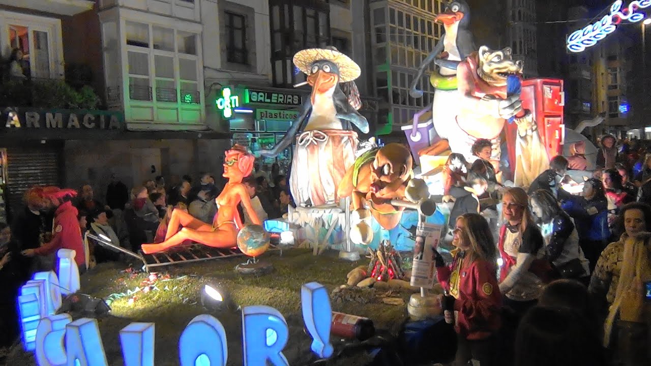 Desfile Carrozas Artística de Noche en Reinosa 2015