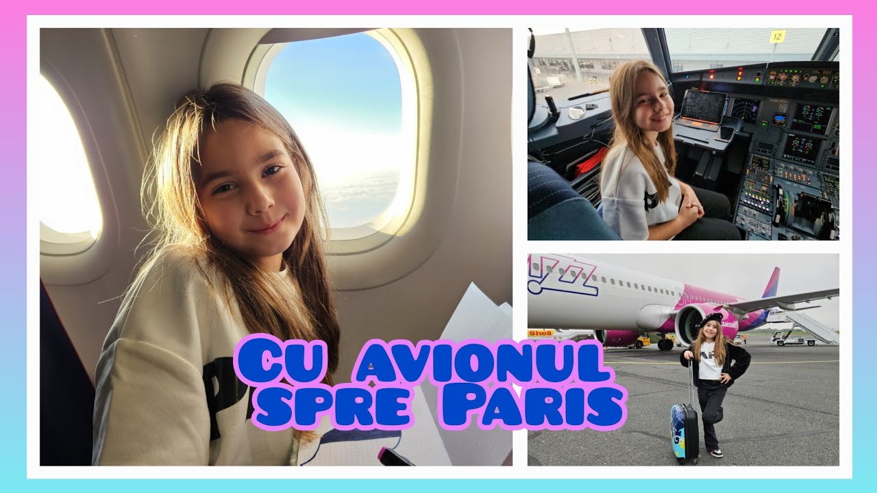 Cum a fost călătoria cu avionul spre Paris 💕✈️ 