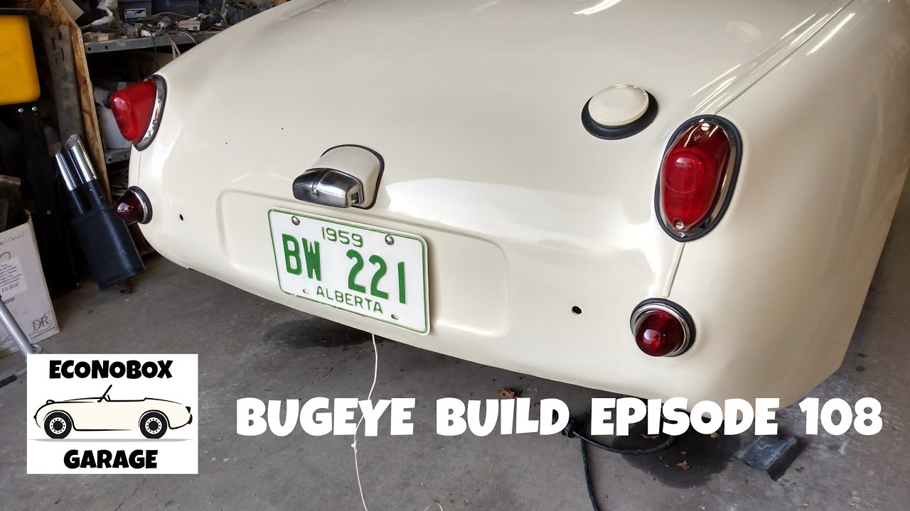 Как я установил задние фонари и крепление номерного знака на Frogeye Sprite Bugeye, сборка Эпизод...