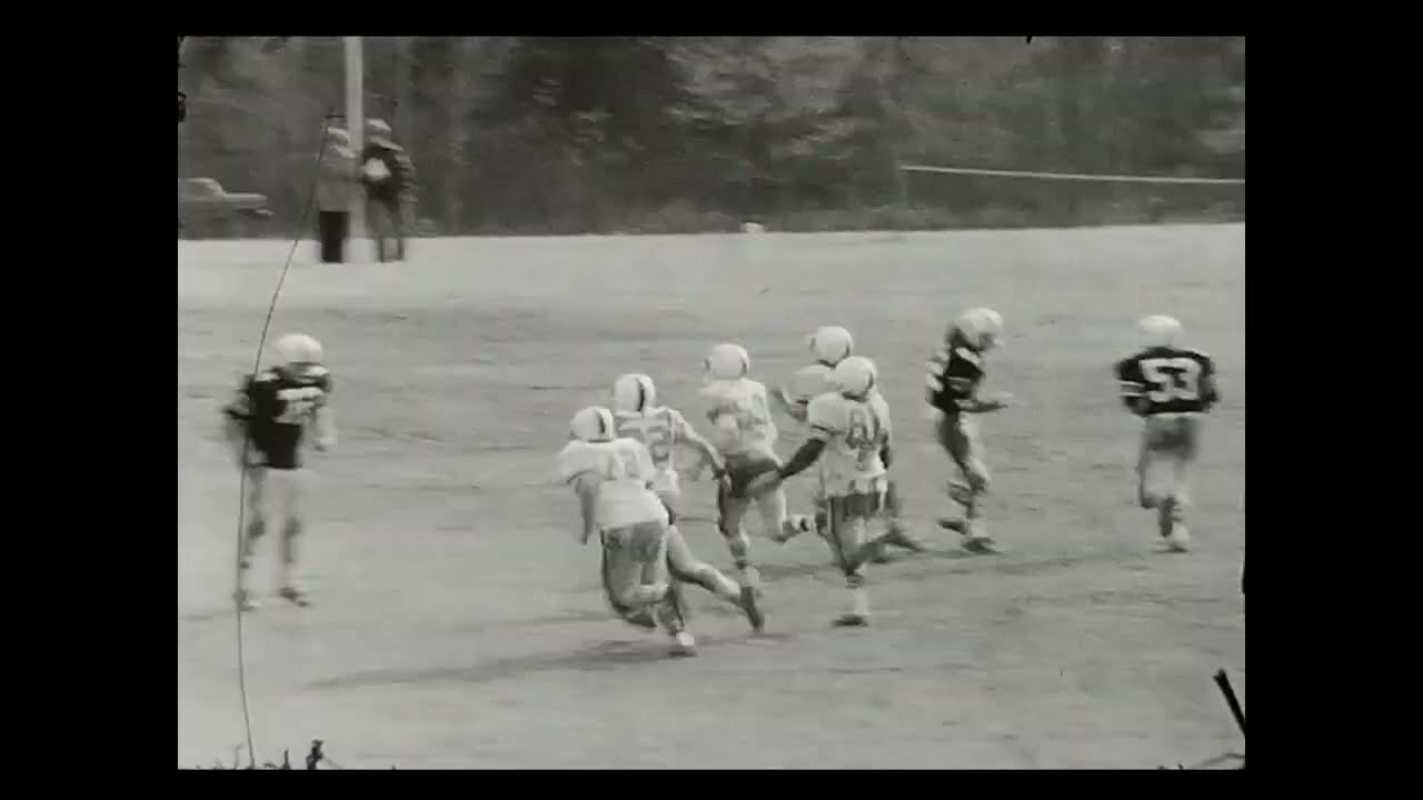 1976/77 - Football - Game 8 - Linesville Lions vs Conneaut Valley (full game)