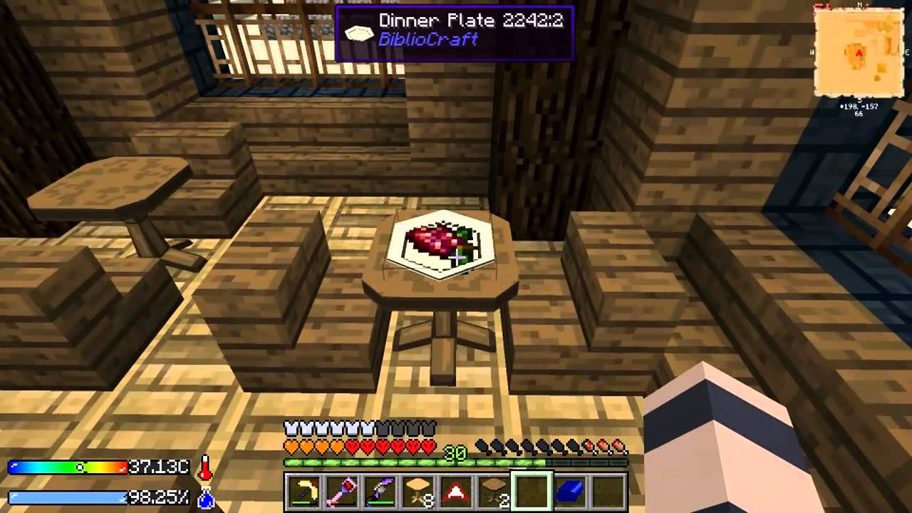 Minecraft - Crash Landing #24: Weird Restaurant