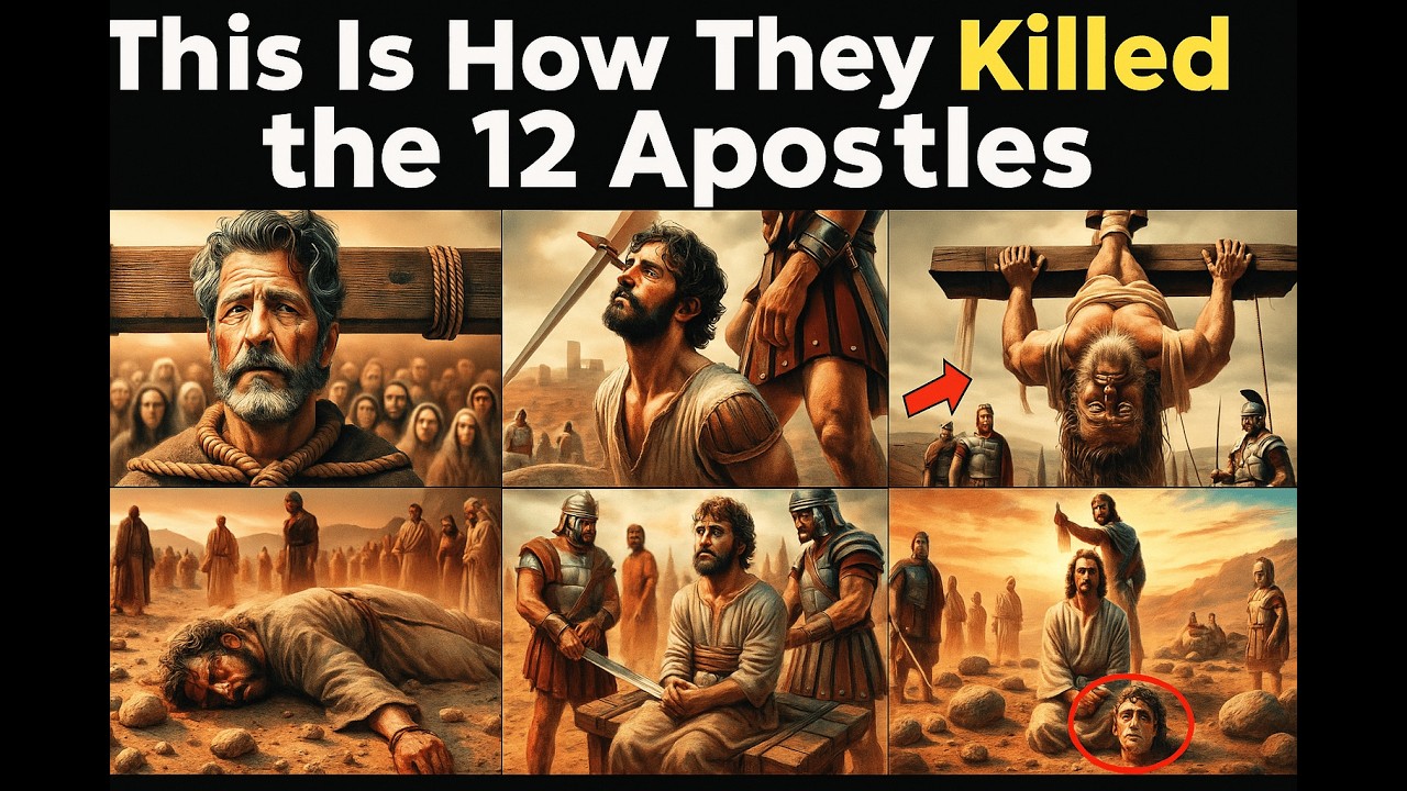 (हिंदी मे) The Tragic End of the 12 Apostles of Jesus