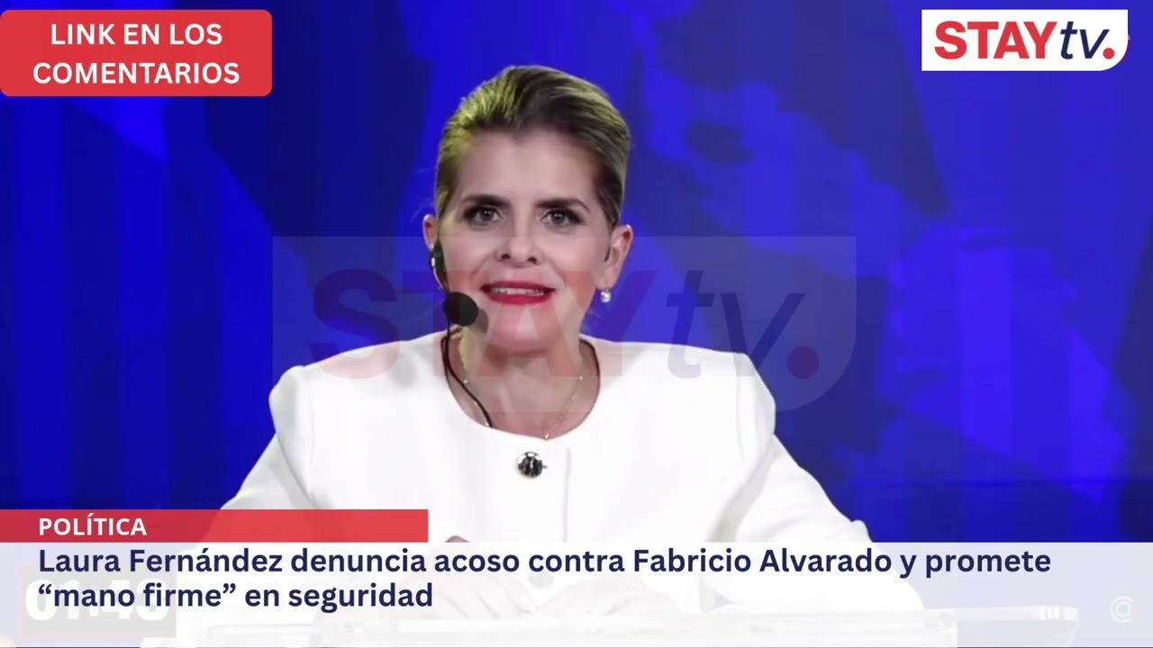 Laura Fernández denuncia acoso contra Fabricio Alvarado y promete “mano firme” en seguridad