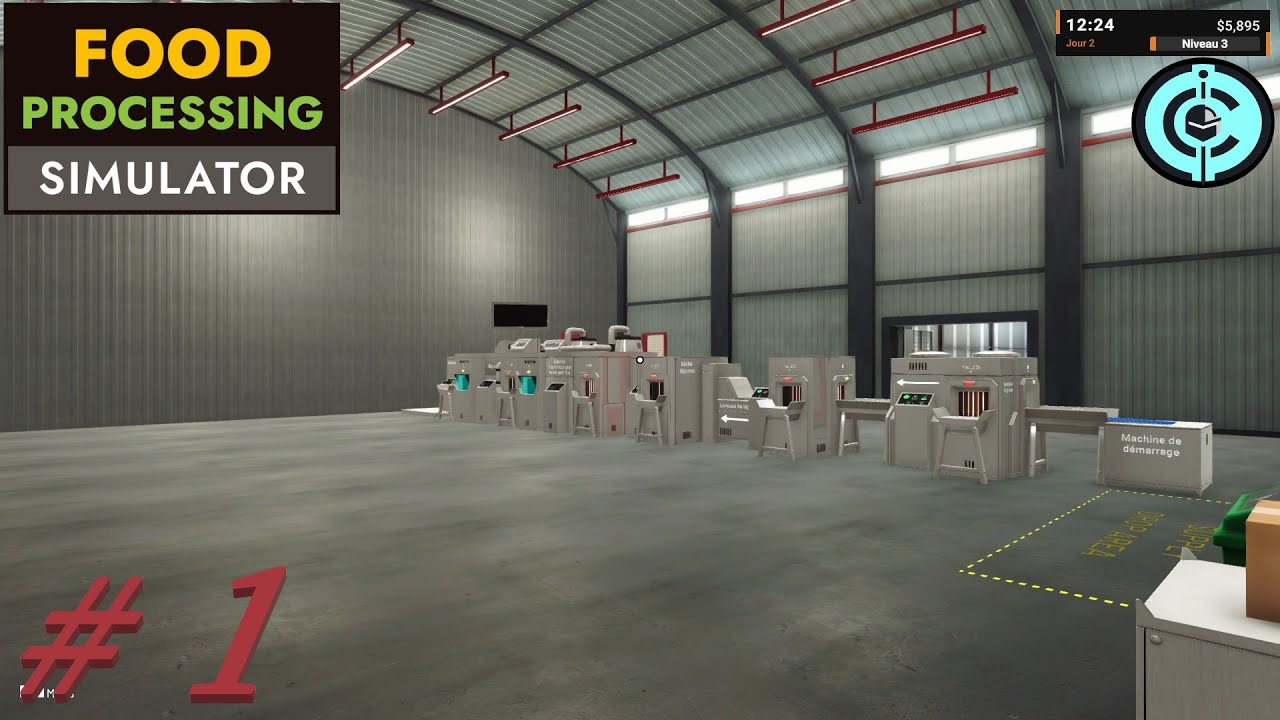 food processing similator #1 J’ouvre mon entreprise de transformation alimentaire.