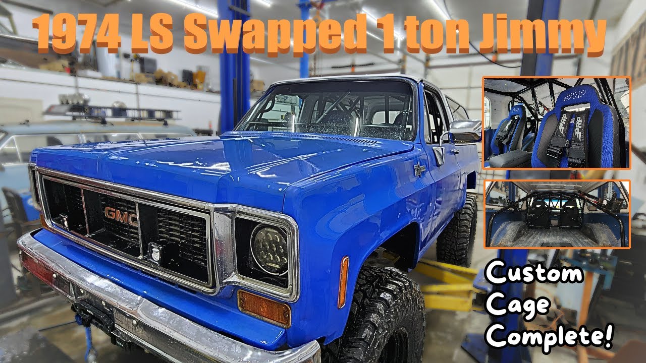 1974 Jimmy - Finished cage build