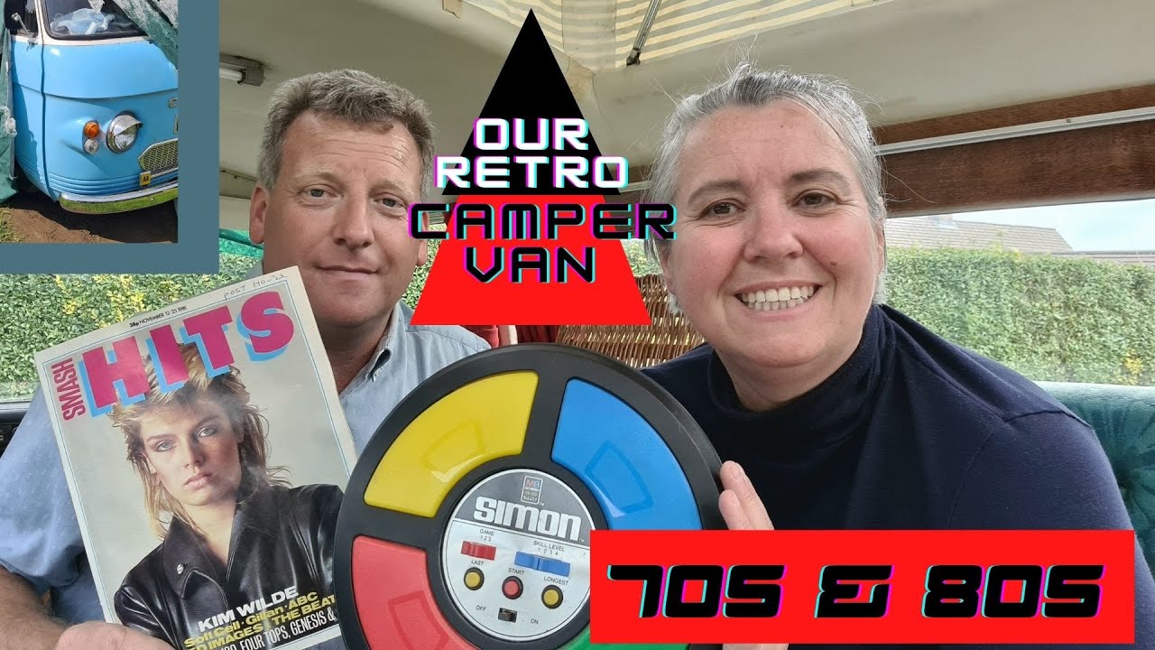 Retro Camper 70's Van - 80's Memorabilia - Commer Campervan 1973