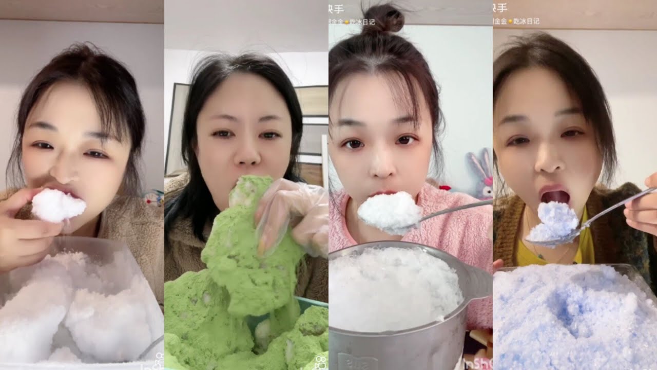 [BitesOnly] || Squeaky Crunchy Ice Eating Asmr 🤤🤩  ||