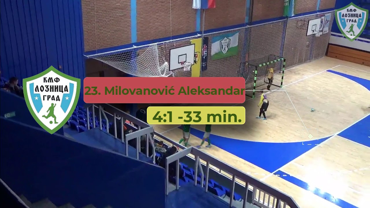 KMF Loznica Grad vs KMF Winter sport 6:2 highlights