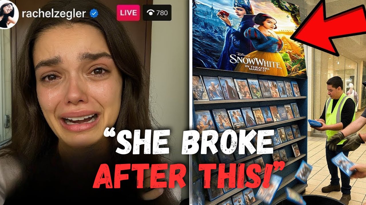Rachel Zegler COLLAPSES as Disney REMOVES Snow White off SHELVES!!!