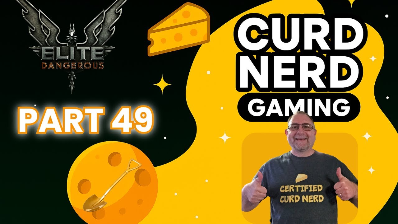 Curd Nerd Plays Elite Dangerous - Part 49 Mining at RV 1 to Colonia