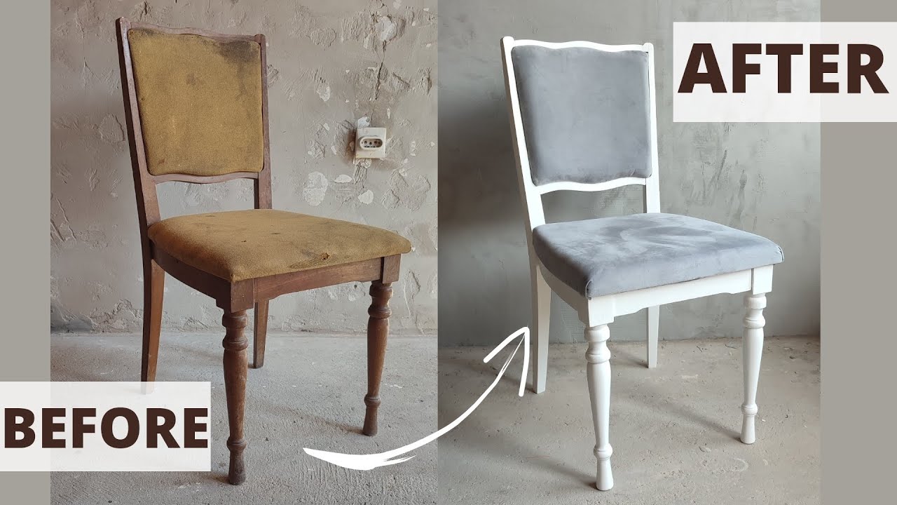 Реставрация стула своими руками. Restauracija stolice &bdquo;uradi sam&ldquo;. DIY chair restoration.