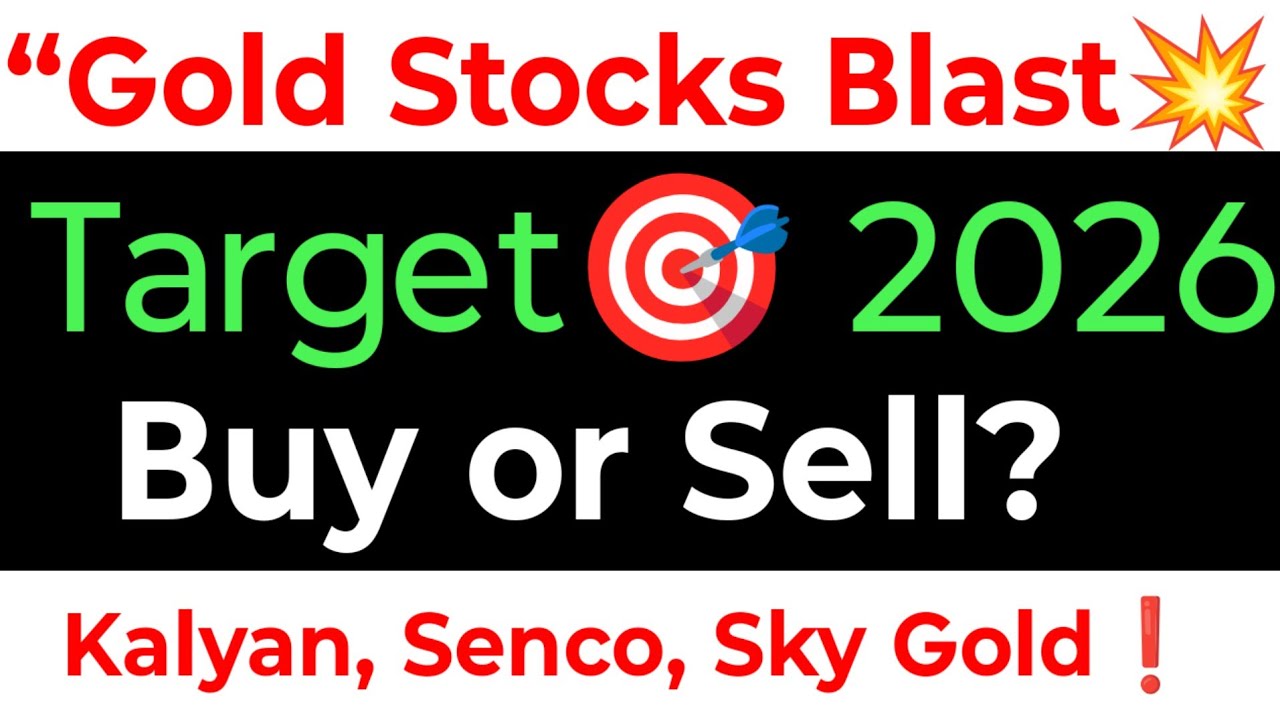 Kalyan Jewellers vs Senco Gold vs Sky Gold Share 🔥 | Kaun Banega Multibagger 2026? Full Analysis
