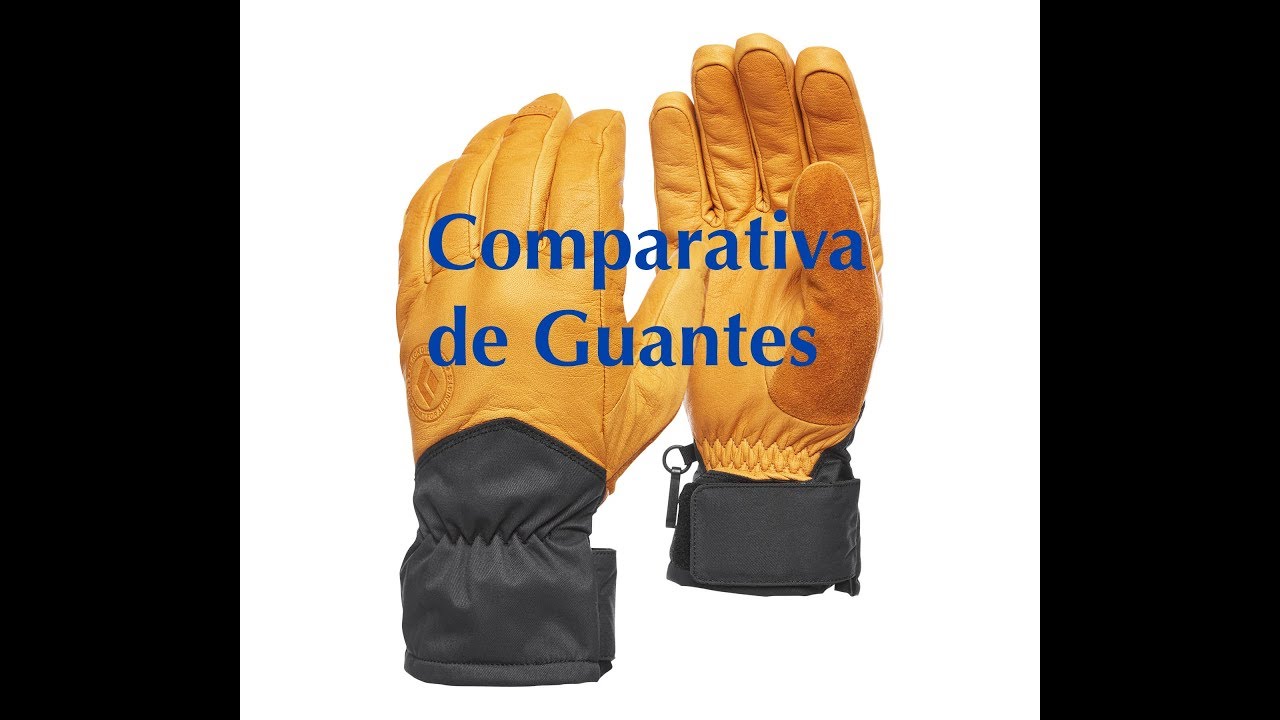 Comparativa de guantes 1ªparte