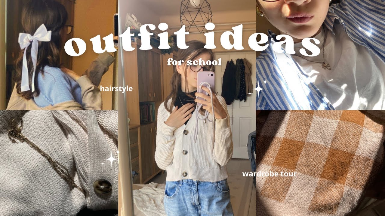 Outfit ötletek a suliba🌺👗👢| tippek, inspirációk, ruhásszekrény tour