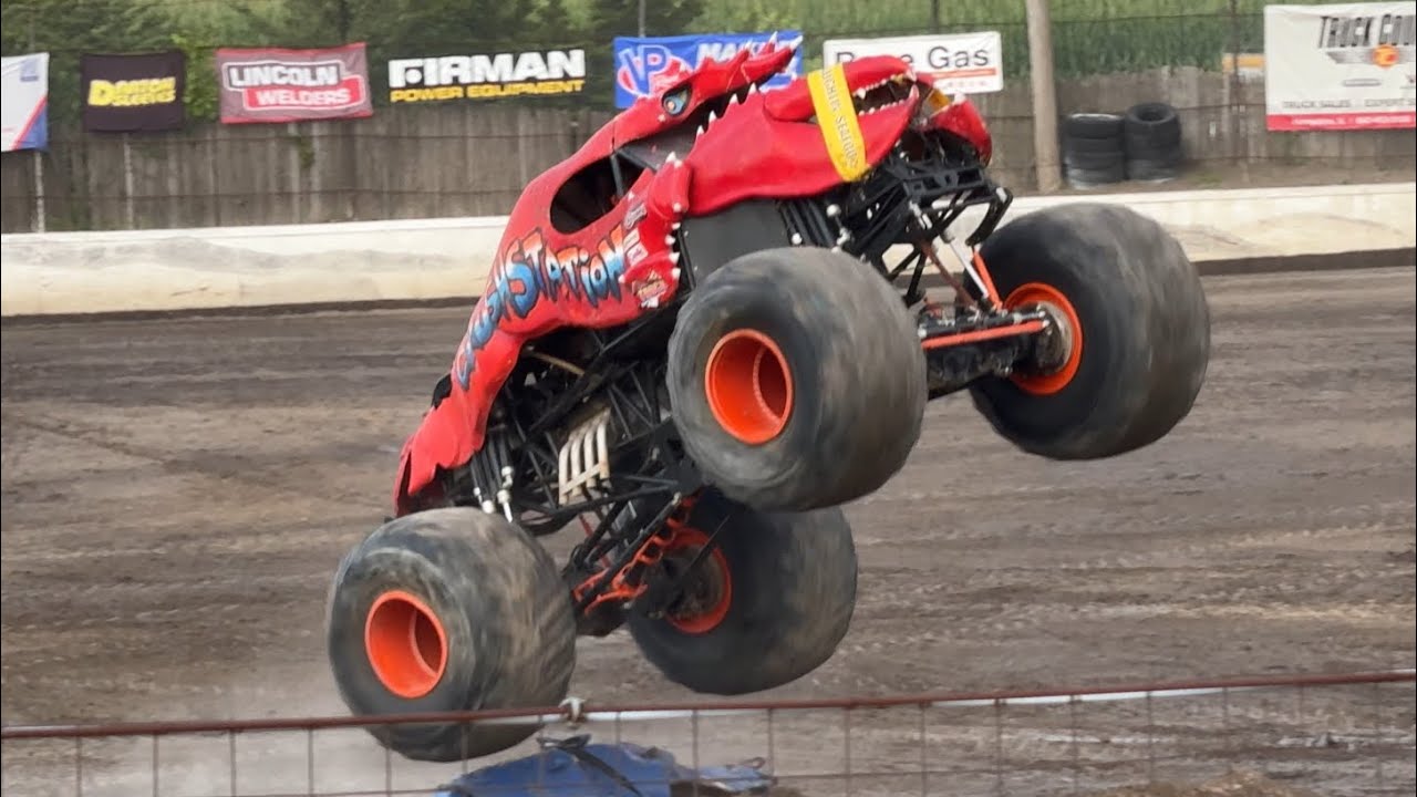 Monster Truck Throwdown Maple Park, IL 7/20/24 FULL SHOW (Show 2) 4K 60fps