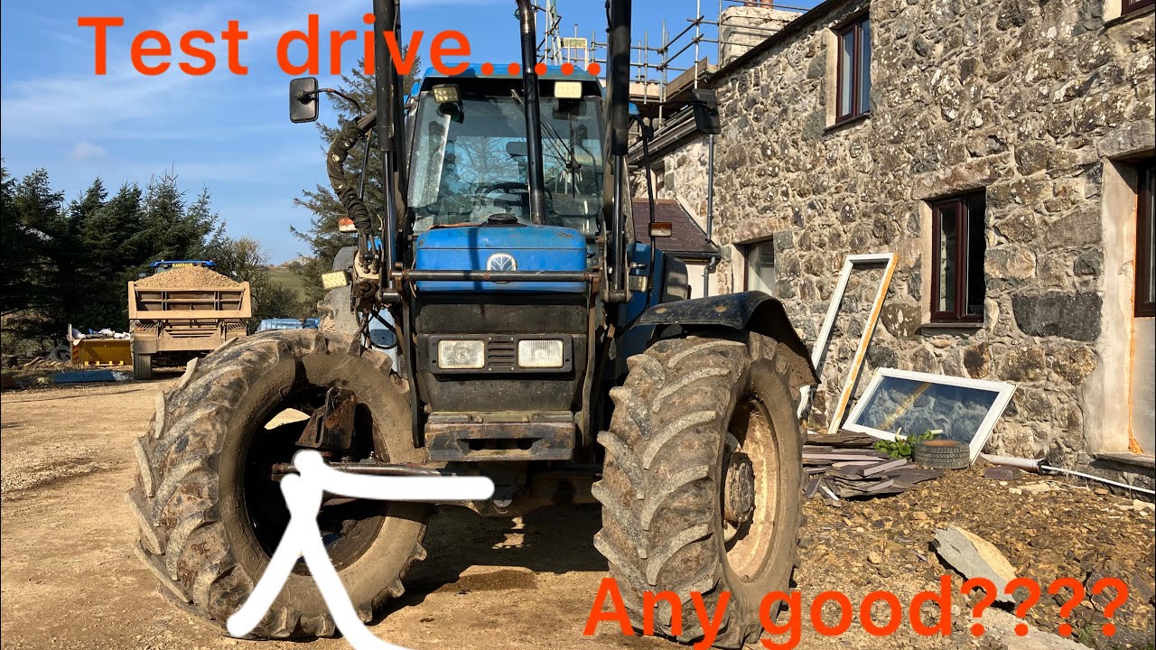 8340 hub repair test drive and a bit of Farming !!!!