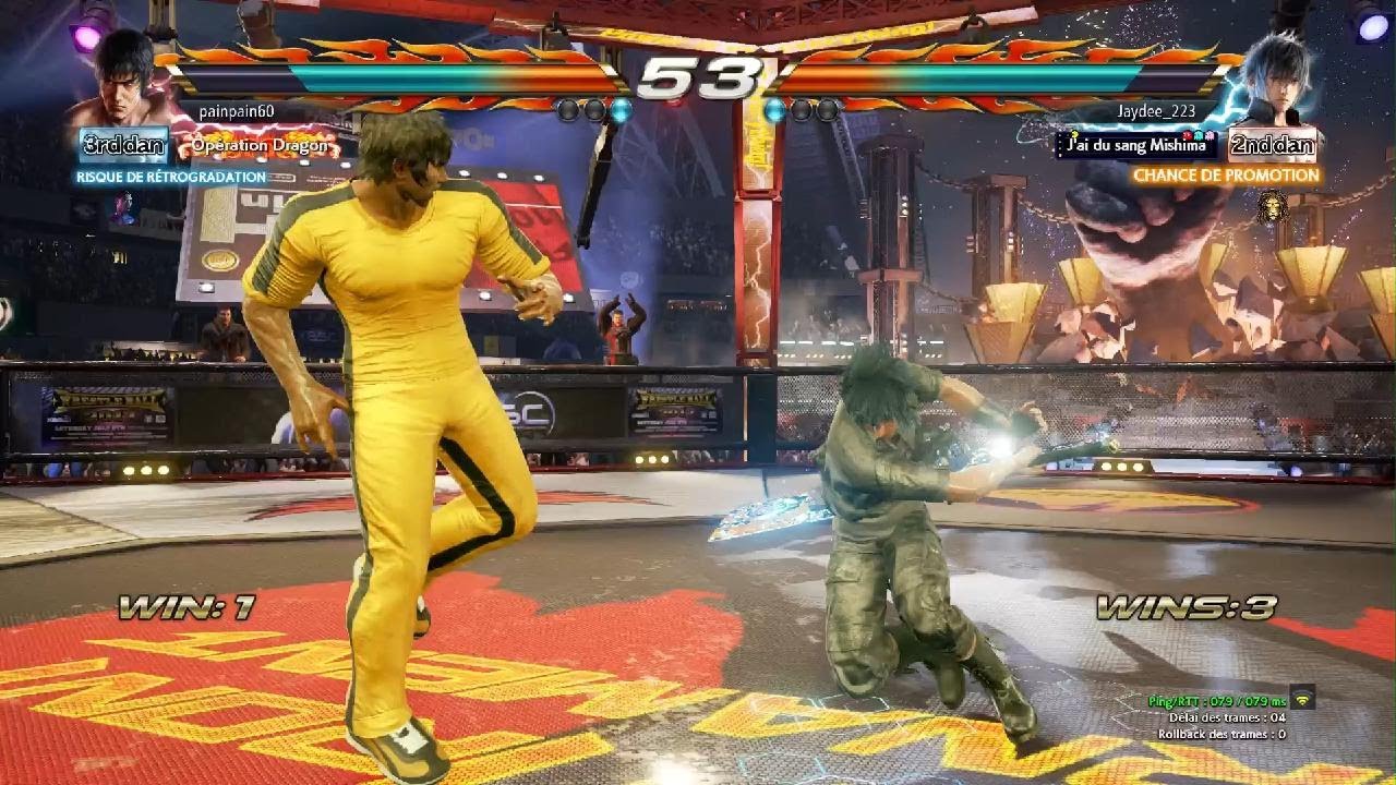 TEKKEN7 Je fais des combats en ligne &ccedil;a se passe plut&ocirc;t bien