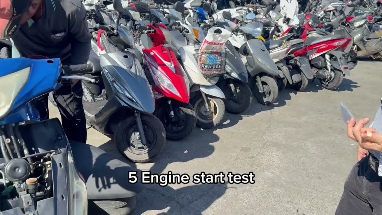 Our Pre-Export Scooter Inspection Checklist