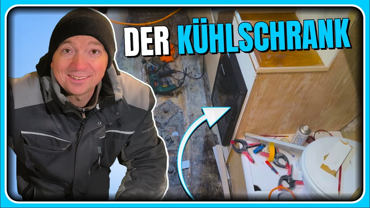 Die wichtigen Dinge: Wir bauen den Kühlschrank ein! ⛵🥶 -Binnenjungs-Bootsrefit EP23