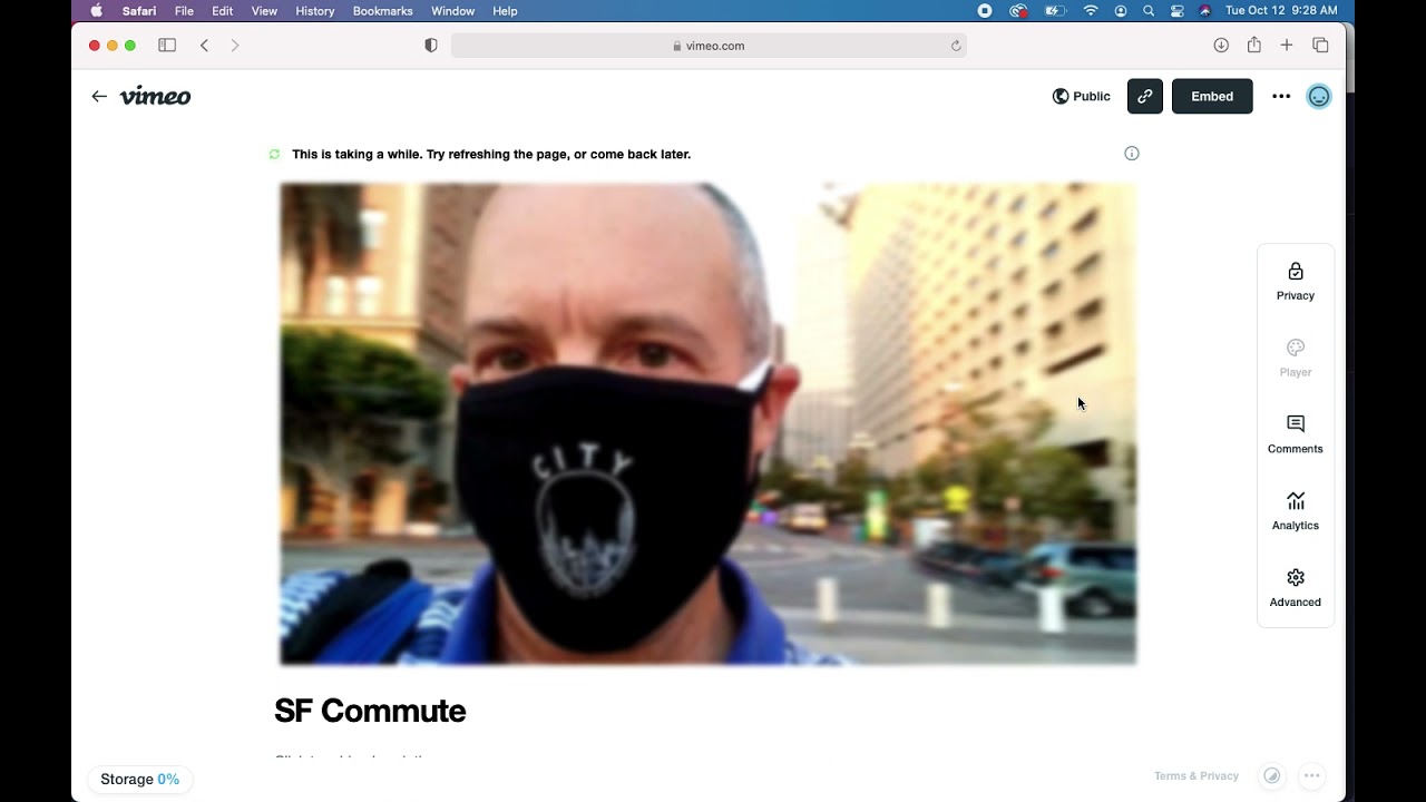 Upload .mp4 Video to Vimeo, Get Embed Code