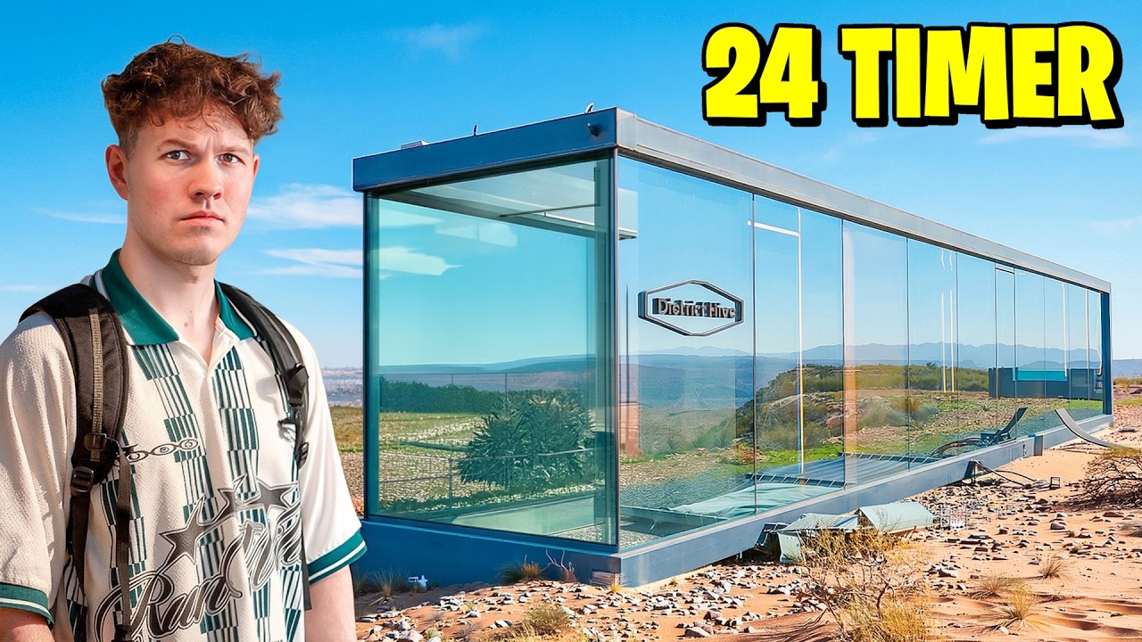 JEG LEVER I ET GLAS-HUS I 24 TIMER