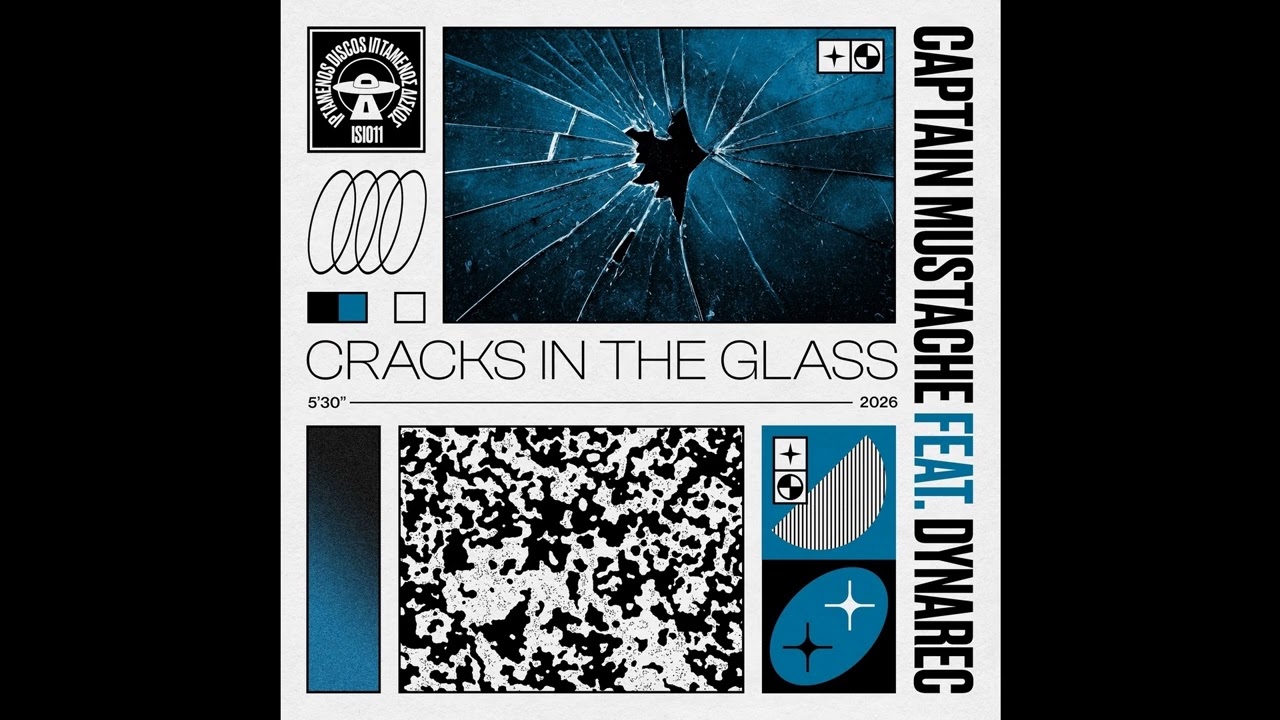 INCOMING : Captain Mustache feat. dynArec - Cracks In The Glass #IptamenosDiscos