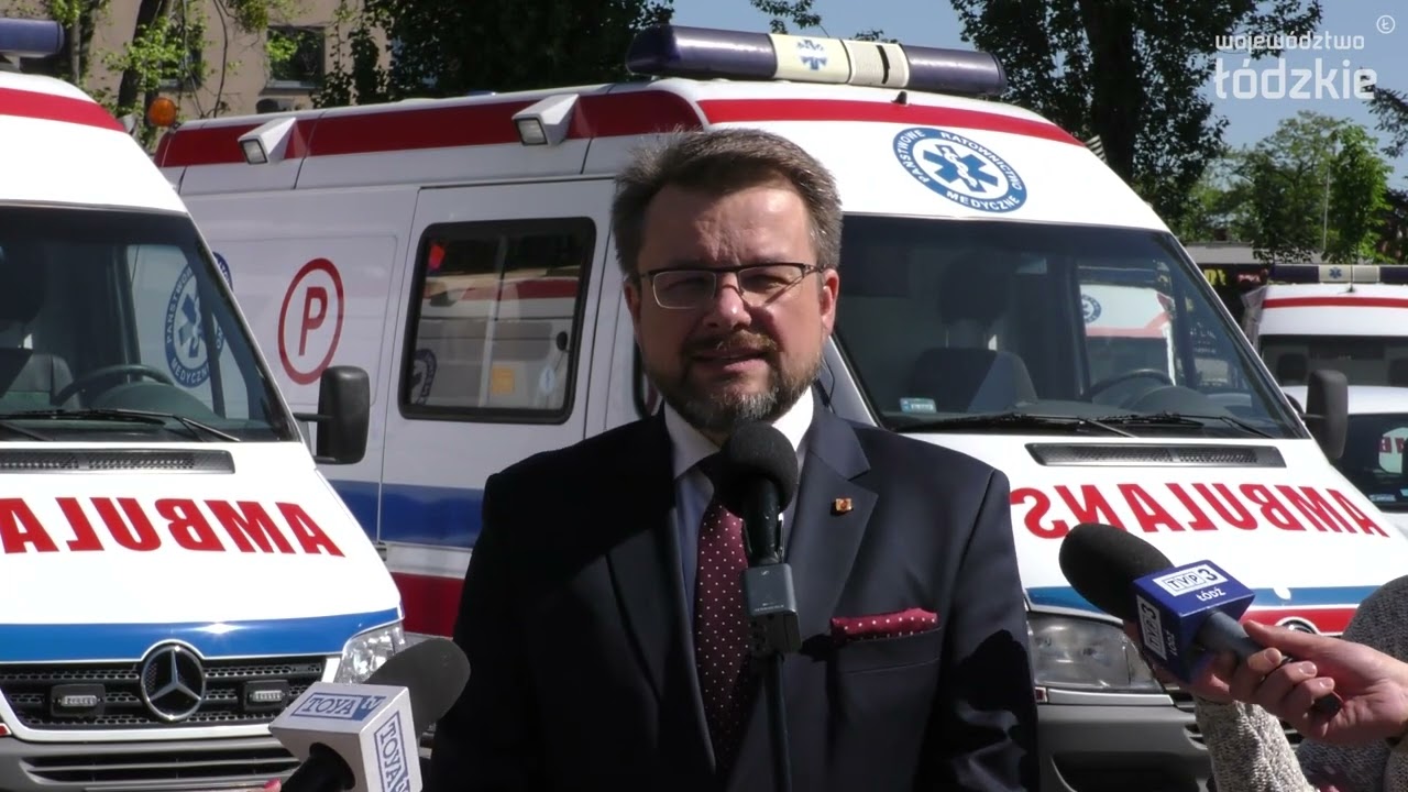 Karetki dla obwodów partnerskich województwa łódzkiego w Ukrainie