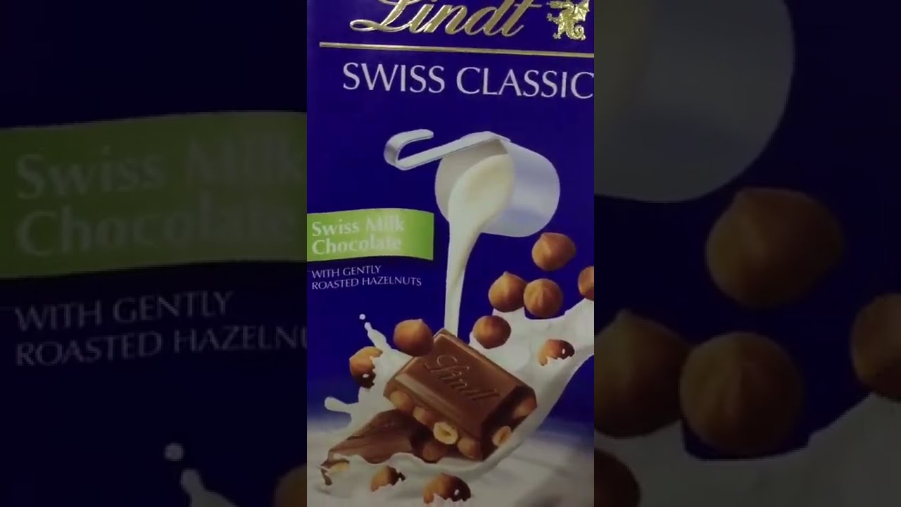 Opening Sweets | Lindt Swiss Milk Chocolate with Gently Roasted Hazelnuts 